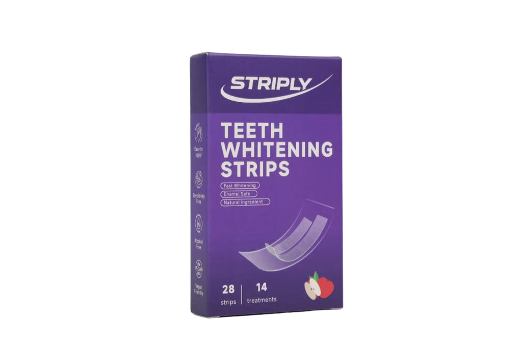Premium striply whitening strips PAP appel