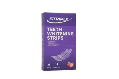 Premium striply whitening strips aardbei