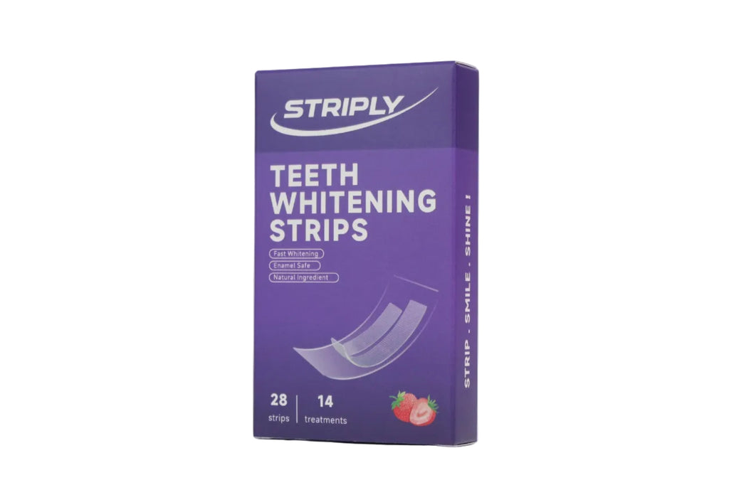 Premium striply whitening strips aardbei