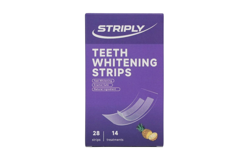 Premium striply whitening strips PAP ananas