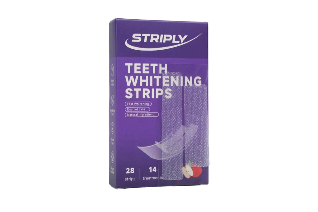 Premium striply whitening strips PAP appel