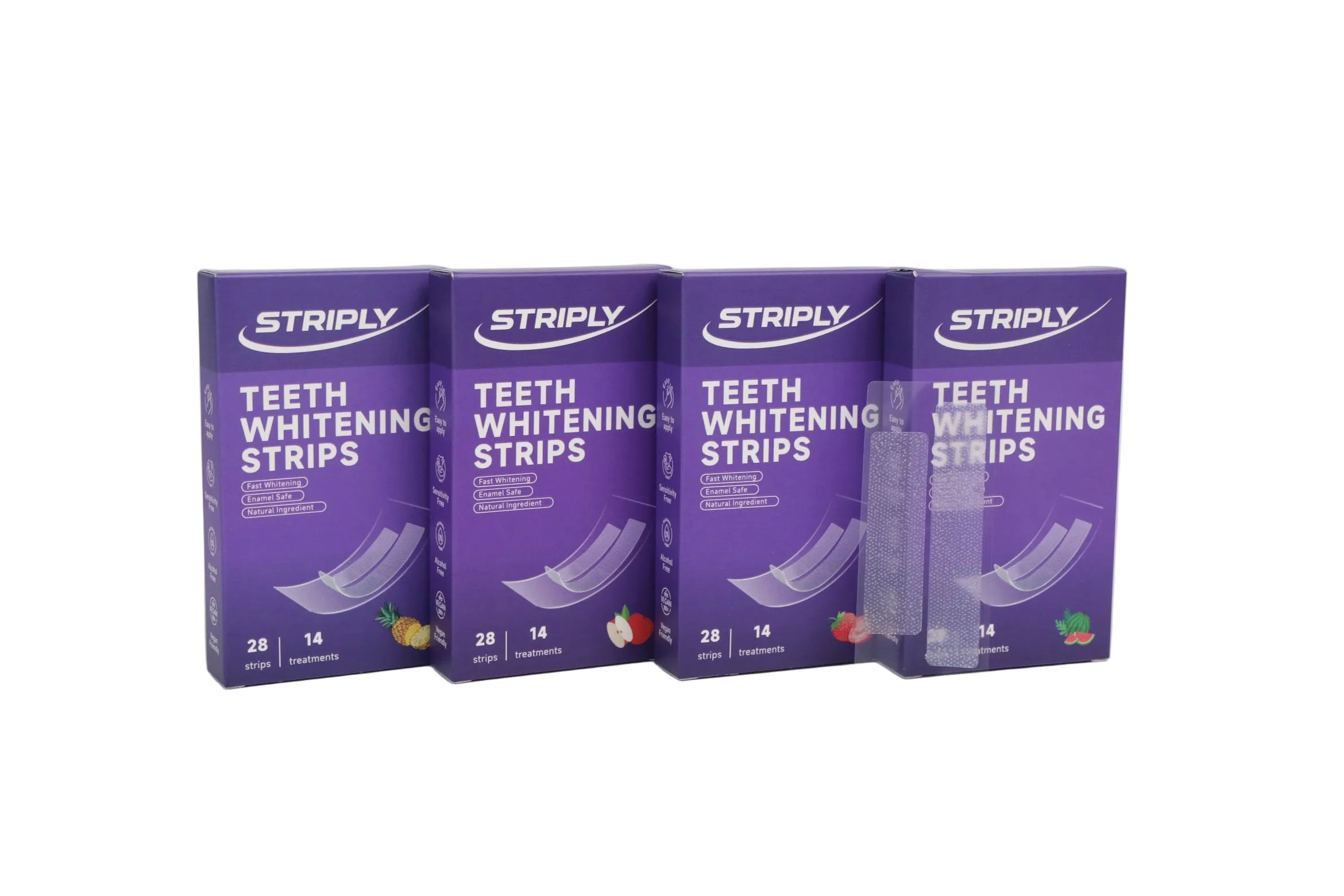 COMBI DEAL Premium striply whitening strips PAP alle smaken
