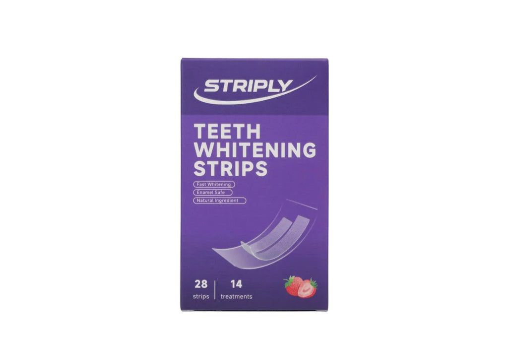Premium striply whitening strips aardbei