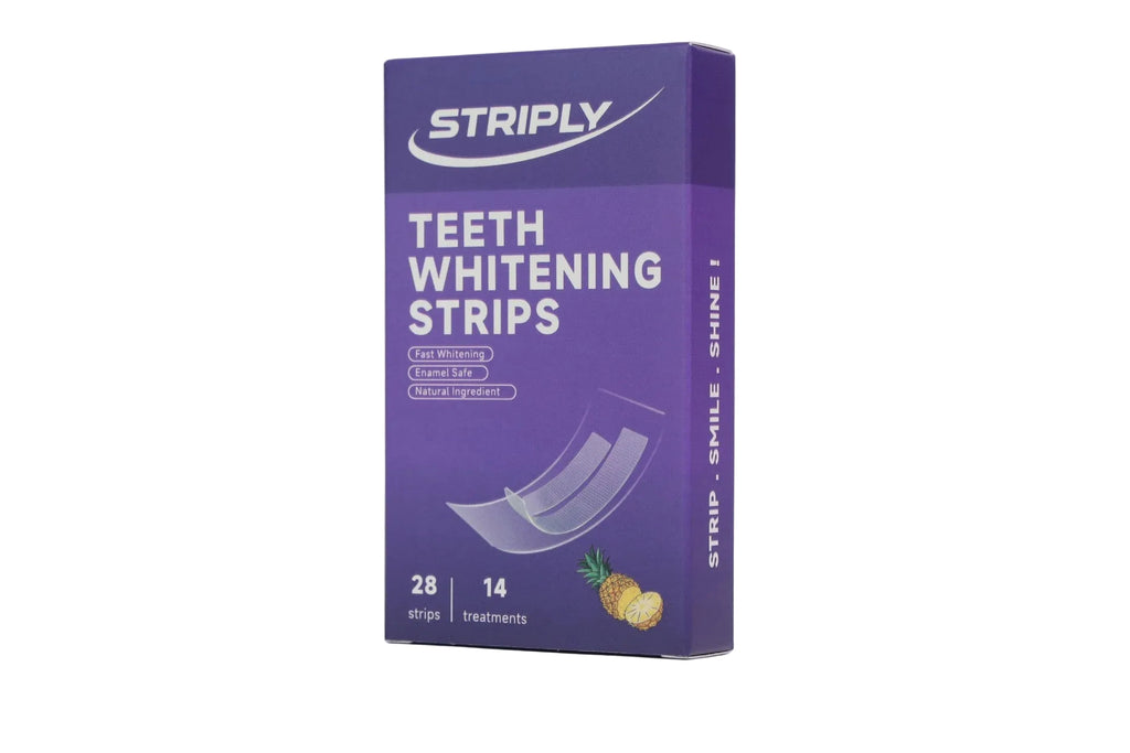 Premium striply whitening strips PAP ananas