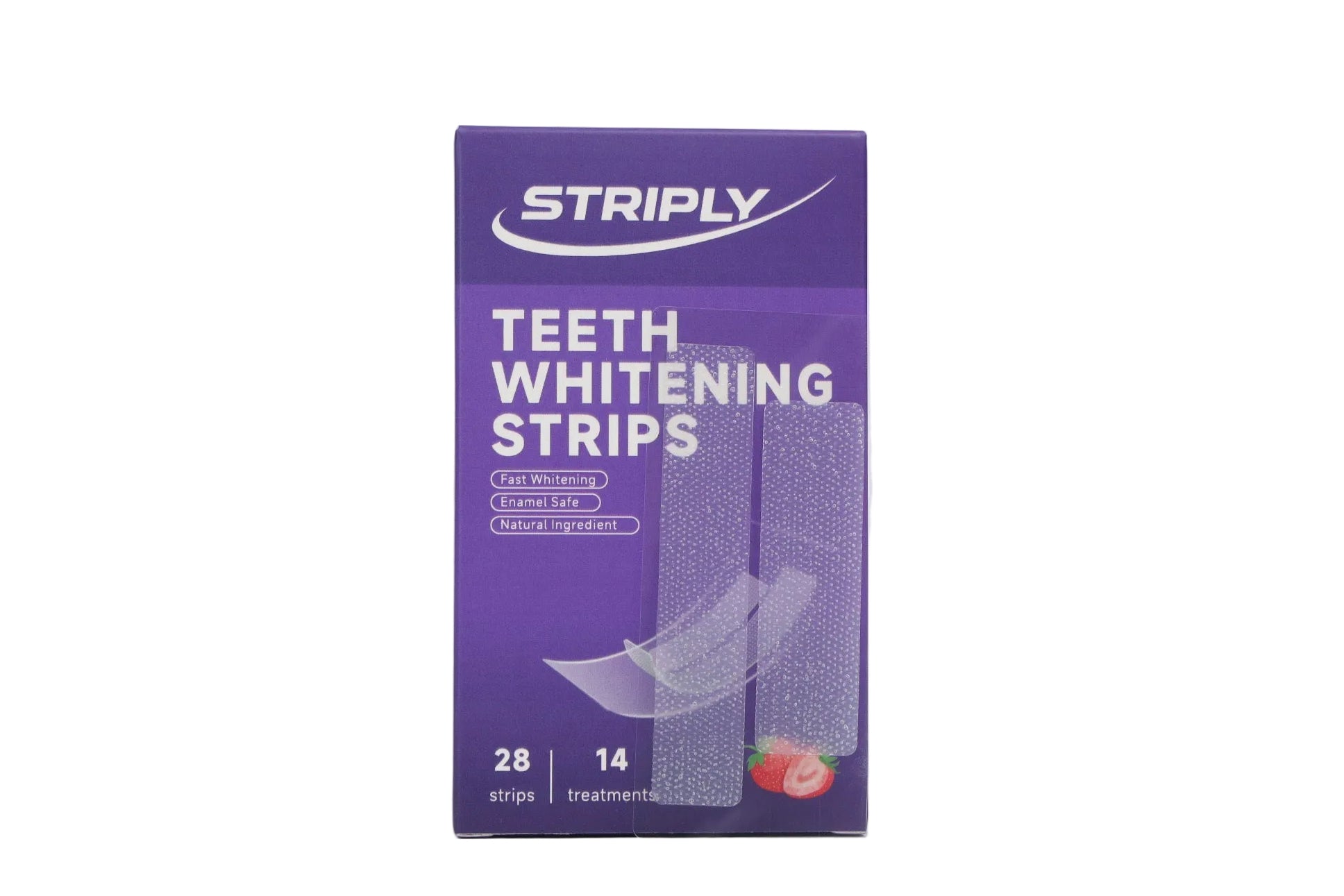 Premium striply whitening strips aardbei